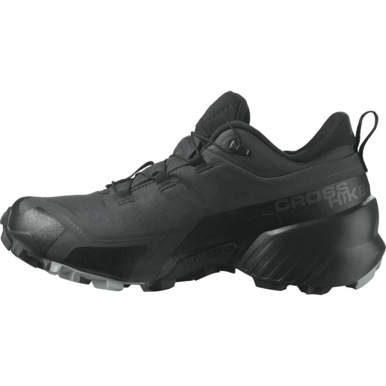 Tenis Senderismo Salomon Cross Hike GTX Mujer Negros | MX LAZT260